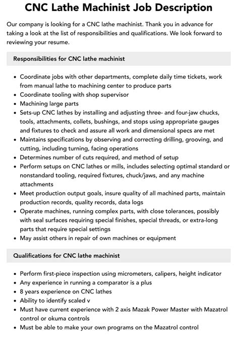 cnc machine shop manager jobs 